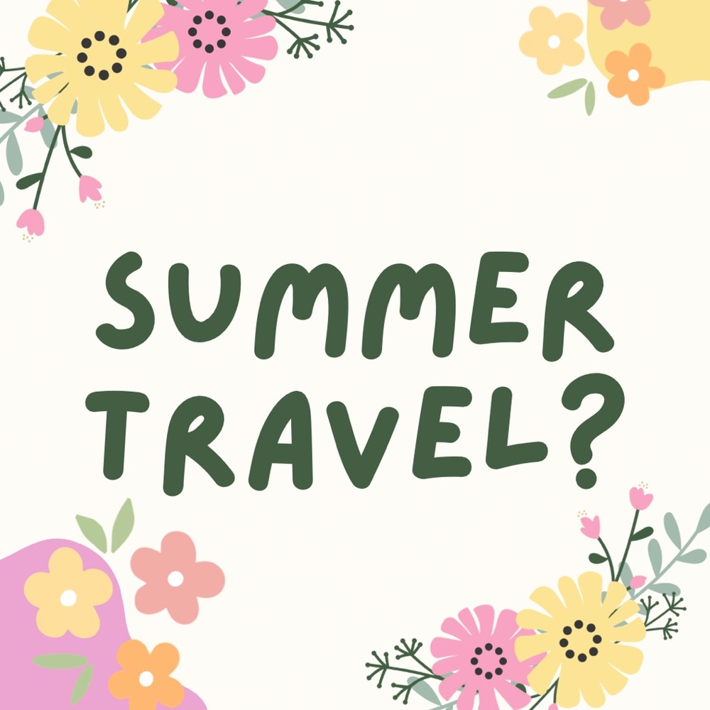 Need a few items for your summer travels?